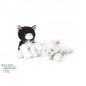 GATTI 2 COL. ASS. FLOPPY C/BEANS L.40CM EAN 8009549249194 INGROSSO PELUCHE PERSONAGGI