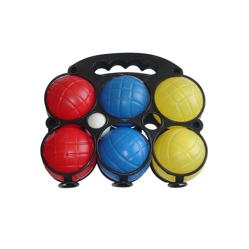 BOCCE D.80 IN CESTINO DA 6 PZ. EAN 8002936011817 INGROSSO GIOCHI MARE