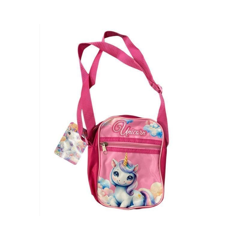 BORSA TRACOLLA 21X15,5X5,5 CM UNICORN EAN 8435631362654 INGROSSO ZAINI SCUOLA