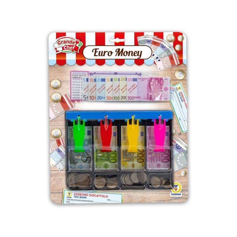 EURO MONEY BANCONOTE E MONETE - GRANDE C EAN 8017967683964 INGROSSO GIOCHI DA EDICOLA