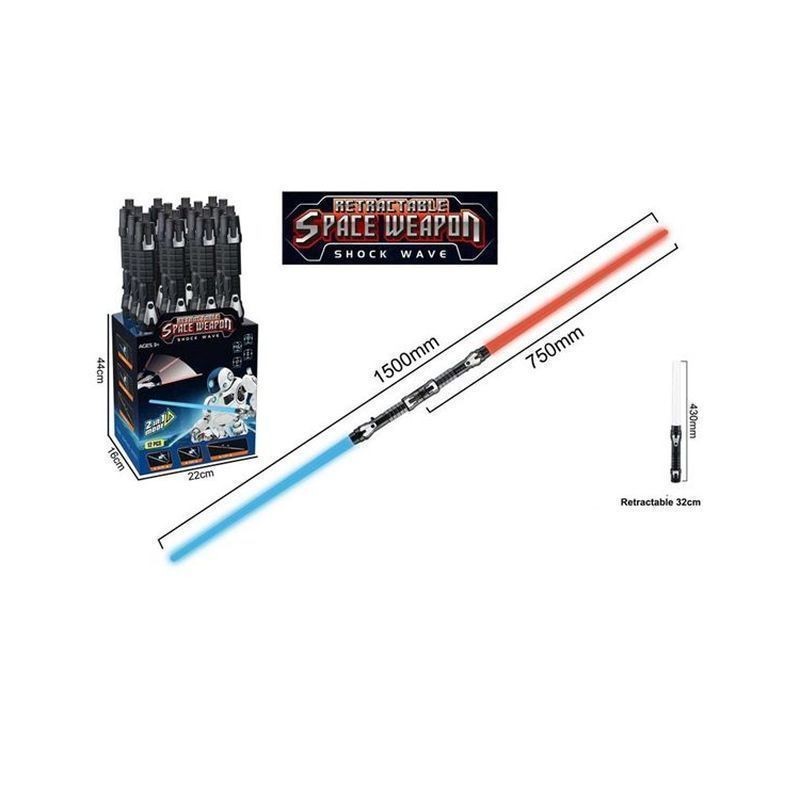 SPADA RETRATTILE CON LUCE EAN 8021029968739 INGROSSO SPADE GIOCATTOLO E ARCHI INDIANI