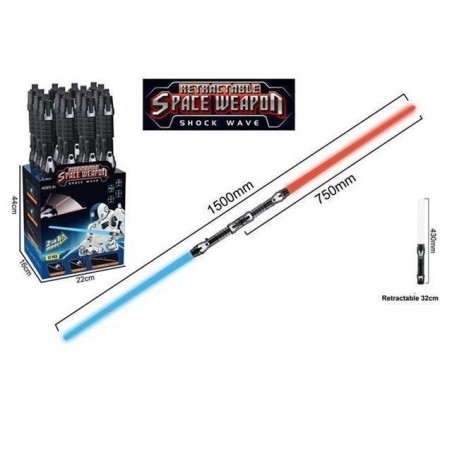 INGROSSO GIOCATTOLI SPADA RETRATTILE CON LUCE 8021029968739 ARMI GIOCATTOLO SPADE GIOCATTOLO E ARCHI INDIANI