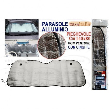 PARASOLE AUTO 140X80 EAN 8026758120717 INGROSSO ACCESSORI AUTO