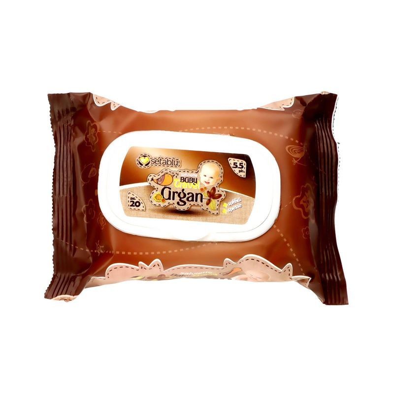 SALVIETTE BABY TRAVEL ARGAN 20PZ POP UP EAN 8059174590499 INGROSSO DETERGENTI E SALVIETTE
