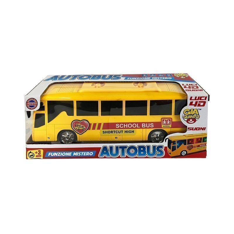 SCUOLABUS LUCI MOV,MISTERO EAN 8058486091540 INGROSSO MODELLINI AUTO LUCI E SUONI