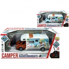 INGROSSO GIOCATTOLI CAMPER R/C 4 CANALI C/LUCI GVC-9320 8058486093209 AUTO RADIOCOMANDATE AUTO CON RADIOCOMANDO