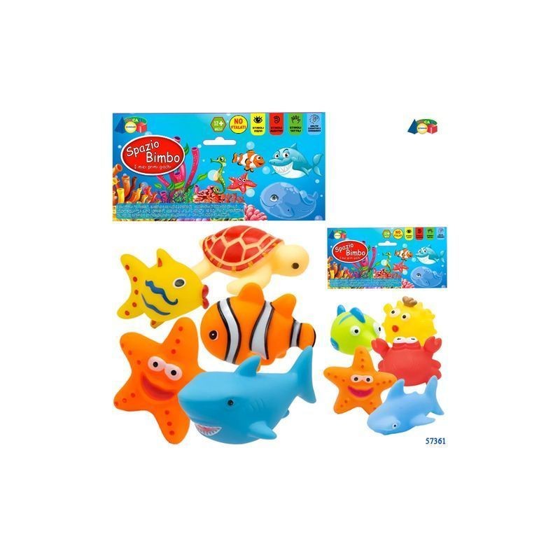 BUSTA PESCI COL. SPAZIO BIMBO ASS EAN 8057438026098 INGROSSO BUSTE VINILE PRIMA INFANZIA