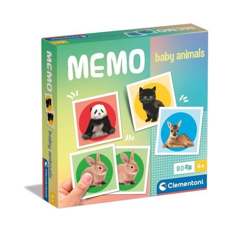 MEMO GAMES NOLI BABY ANIMALS 18305 EAN 8005125183050 INGROSSO GIOCHI DI CARTE