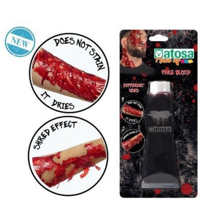 INGROSSO HALLOWEEN TUBETTO SANGUE FINTO BLISTER 20