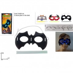 INGROSSO HALLOWEEN MASCHERA LUMINOSA HALLOWEEN 3 ASS. 8053482350042 ARTICOLI HALLOWEEN MASCHERE DI HALLOWEEN