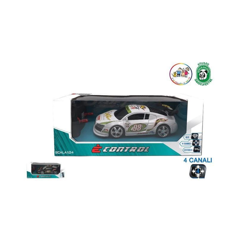 MACCHINA TELEC. 17CM 4CANALI 1:24 EAN 8052286075526 INGROSSO AUTO CON RADIOCOMANDO
