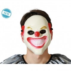 INGROSSO HALLOWEEN MASCHERA PAGLIACCIO PP 8422259750116 MASCHERE HORROR HALLOWEEN MASCHERE DI HALLOWEEN