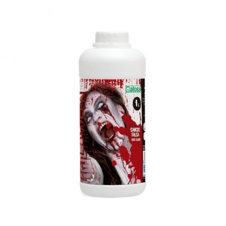 INGROSSO HALLOWEEN SANGUE 29X14 CM ROSSO 1LT 8422259750642 ACCESSORI TRAVESTIMENTI HALLOWEEN TRUCCHI PER HALLOWEEN