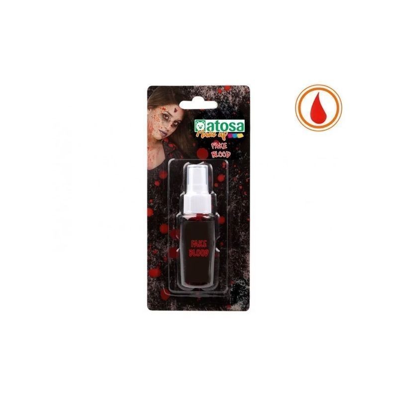 SANGUE 30 ML SPRAY ROSSO BLISTER EAN 8422259396970 INGROSSO TRUCCHI PER HALLOWEEN