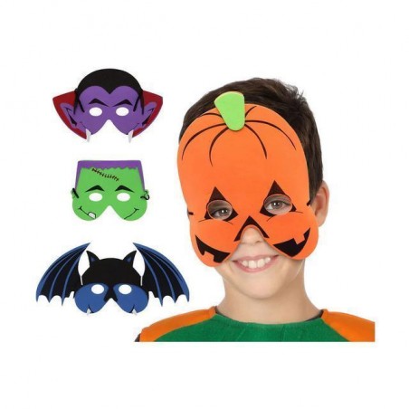 INGROSSO ACCESSORI TRAVESTIMENTI MASCHERA HALLOWEEN 4 ASS BIMBI 8422259403821 MASCHERE HORROR HALLOWEEN MASCHERE DI HALLOWEEN