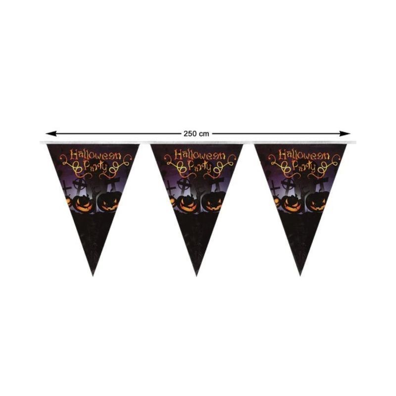 GHIRLANDA HALLOWEEN 250 CM EAN 8422259623175 INGROSSO FESTONI E ADDOBBI HALLOWEEN