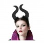 CERCHIETTO CORNA NERO EAN 8422259723455 INGROSSO CAPPELLI E CERCHIETTI HALLOWEEN