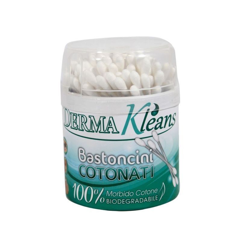 BASTONCINI COTONATI ECOLOGICI 100PZ EAN 8011690394173 INGROSSO ACCESSORI IGIENE