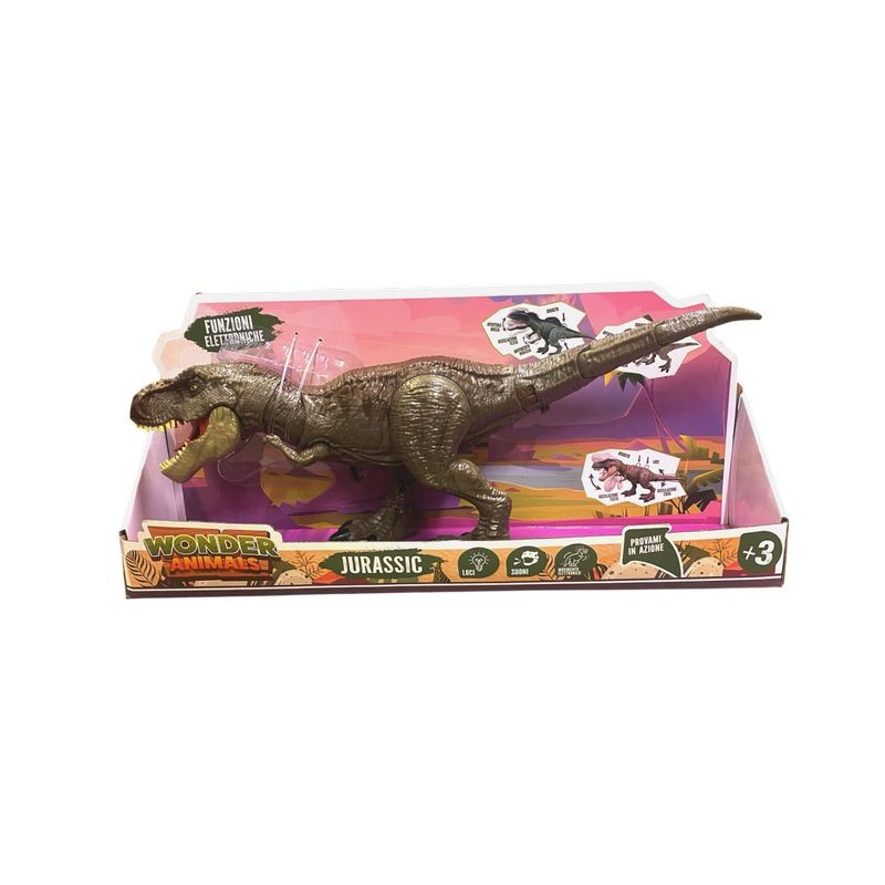 WONDER ANIMALS DINOSAURO T-REX SUONI/LUC EAN 8056894908412 INGROSSO ANIMALI GIOCATTOLO