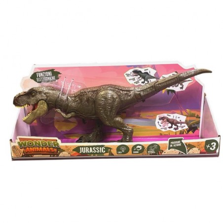 WONDER ANIMALS DINOSAURO T-REX SUONI/LUC EAN 8056894908412 INGROSSO ANIMALI GIOCATTOLO