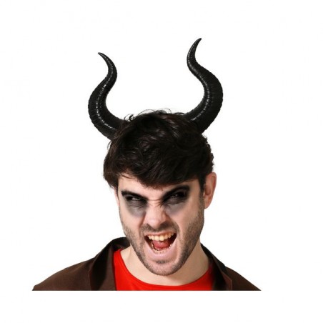 INGROSSO HALLOWEEN FASCIA CON CORNA DIAVOLO NERO 8422259829386 TRAVESTIMENTI HALLOWEEN CAPPELLI E CERCHIETTI HALLOWEEN