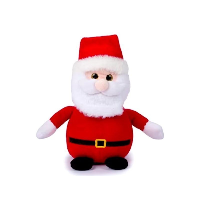 BABBO NATALE H20CM C/CANZONE EAN 8009549257557 INGROSSO PUPAZZI E GNOMI NATALIZI