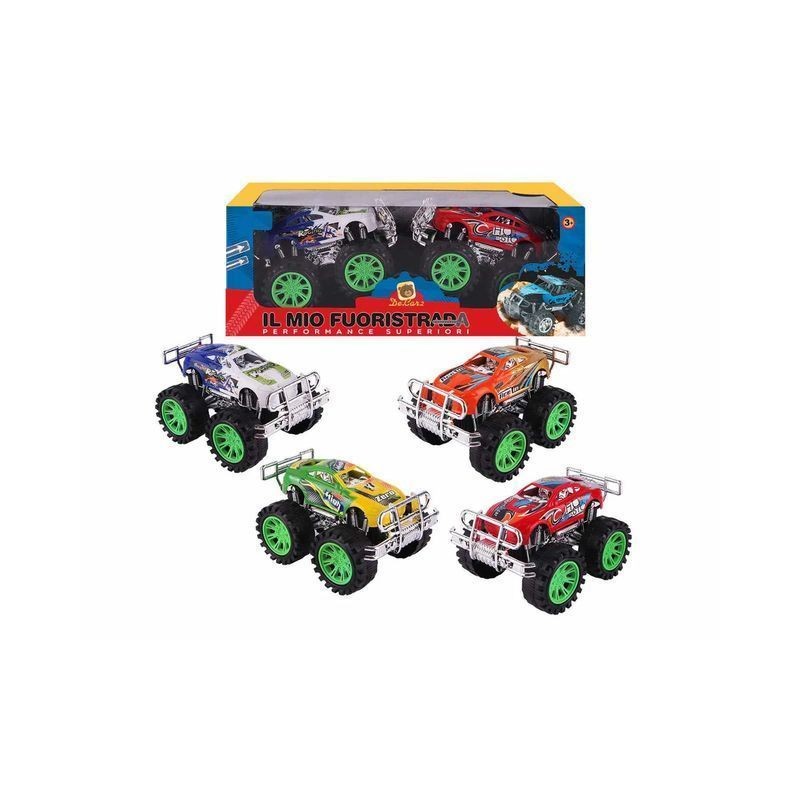 SET 2PZ AUTO SPORTIVE MONSTER FRIZION EAN 8009549372823 INGROSSO MODELLINI AUTO