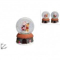 INGROSSO ARTICOLI DI NATALE AMPOLLA NATALIZIA 4.5CM CASETTA C/BABBO 8053482254401 DECORAZIONI NATALIZIE OGGETTISTICA NATALIZIA