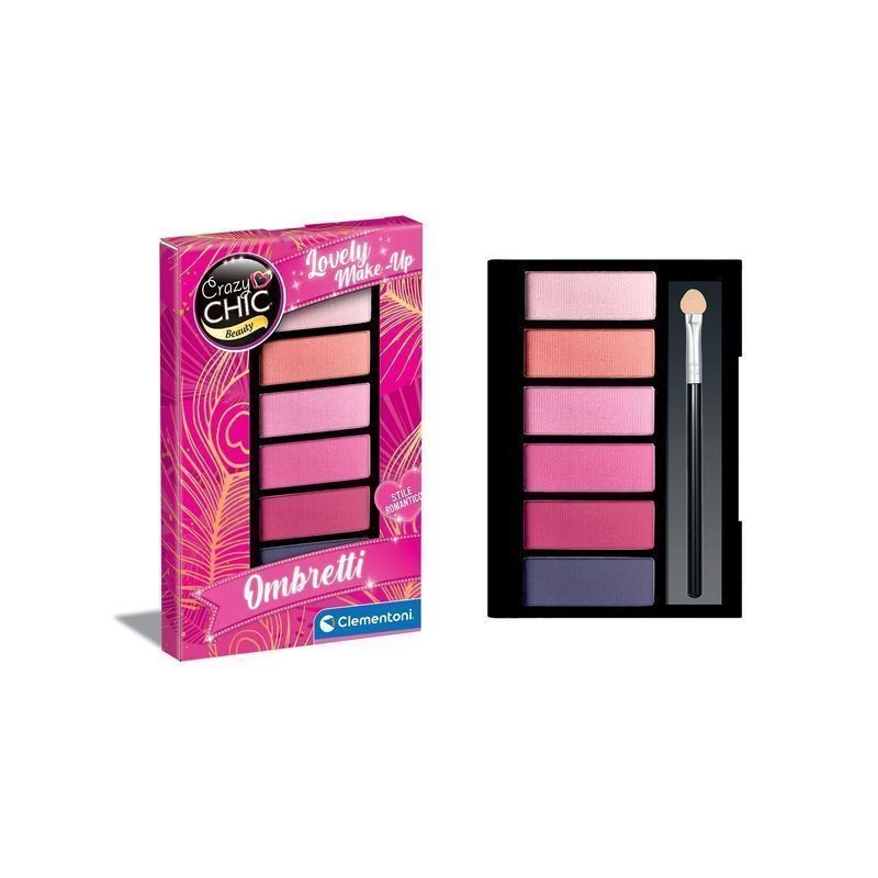 CRAZY CHIC PALETTE OMBRETTI SUMMER 18885 EAN 8005125188857 INGROSSO GIOCHI DA EDICOLA