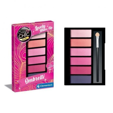 CRAZY CHIC PALETTE OMBRETTI SUMMER 18885 EAN 8005125188857 INGROSSO GIOCHI DA EDICOLA