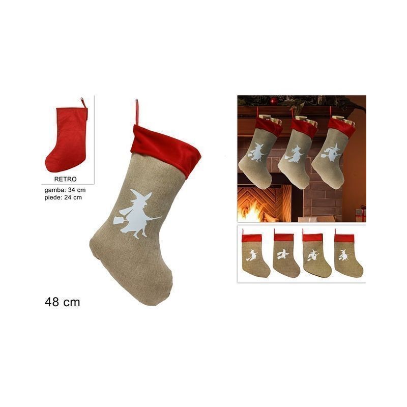 CALZA BEFANA MARRONE ASS EAN 8033113853067 INGROSSO BEFANA