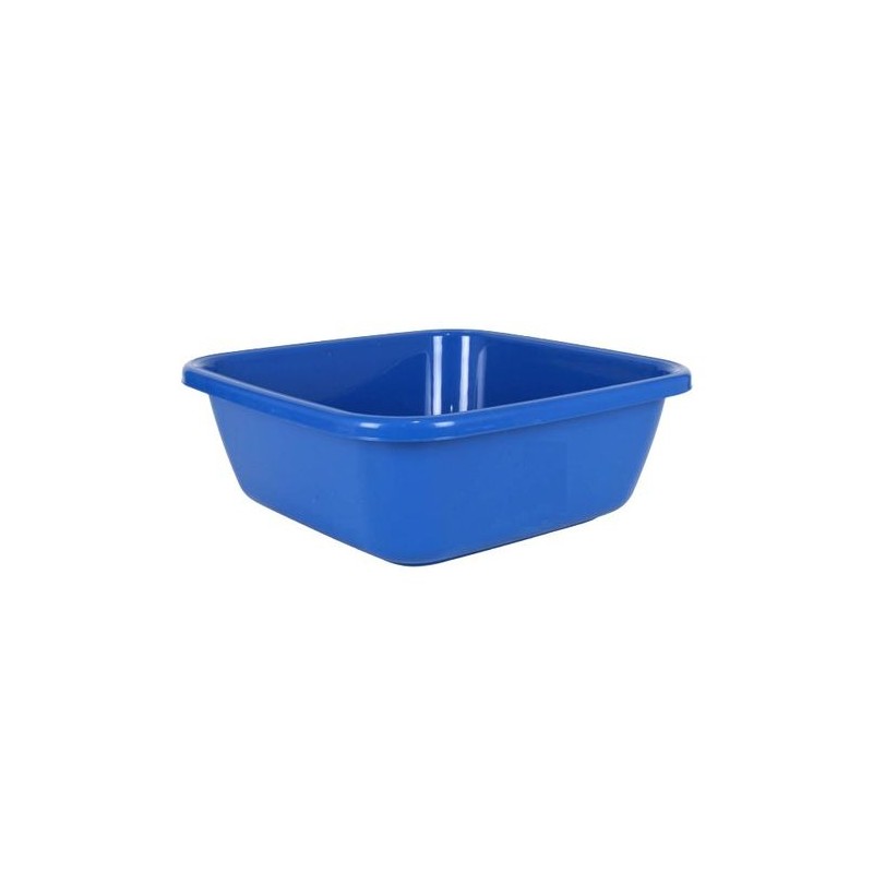BACINELLA QUADRATA 15LT 38x38x15CM BLU EAN 8001158926855 INGROSSO ARTICOLI IN PLASTICA PER CASALINGHI