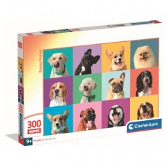 INGROSSO PUZZLE PZ. 300 FUNNY FACES 21739 8005125217397 PUZZLE PER BIMBI PUZZLE CLASSICI