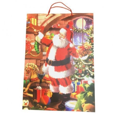 SHOPPER REGALO NATALE 50X70X20 EAN 6910386002489 INGROSSO SACCHETTI E SHOPPER NATALIZI