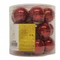 PALLINE NAT. VETRO CF.18PZ D.5CM MIX ROS EAN 8435221703584 INGROSSO PALLINE DI NATALE E PUNTALI