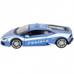 INGROSSO MODELLINO LAMBORGHINI HURACAN POLIZIA 1:24 090159371625 MACCHININE MODELLINI AUTO