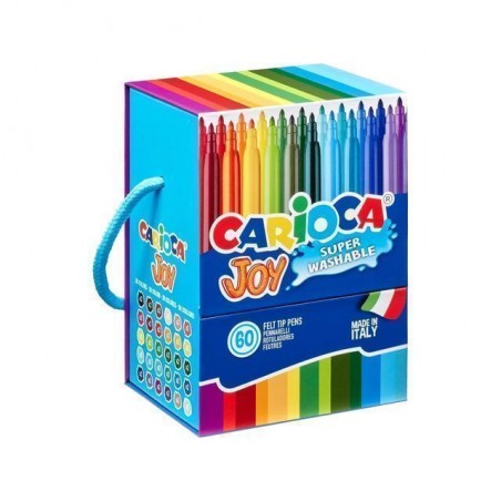 INGROSSO CARTOLERIA CARIOCA PENNARELLI JOY SCAT RIGIDA 60 PZ 8003511410179 PENNARELLI PER SCUOLA PENNARELLI