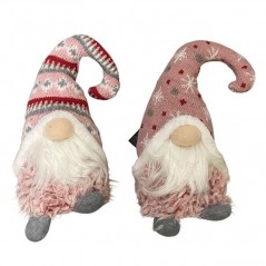 INGROSSO ARTICOLI DI NATALE PINK GNOMO A LED CM.15X28H ASS. 8034116445259 DECORAZIONI NATALIZIE PUPAZZI E GNOMI NATALIZI