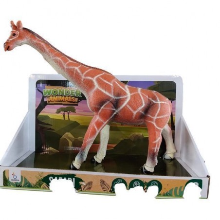 WONDER ANIMAL SAFARI GIRAFFA MORBIDA EAN 8056894905206 INGROSSO ANIMALI GIOCATTOLO