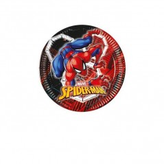 INGROSSO FESTA E PARTY PIATTO PIANO CM.20 PZ.8 N.G. SPIDERMAN W 5201184973141 PIATTI CON PERSONAGGI PIATTI PER PARTY