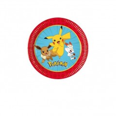 INGROSSO FESTA E PARTY PIATTO PIANO CM.20 PZ.8 POKEMON EVOLUT. 5201184983928 PIATTI CON PERSONAGGI PIATTI PER PARTY