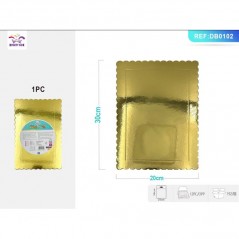 INGROSSO CAKE DESIGN BASE TORTA TONDA CARTA DORATA 2MM 20X30C 8058617571026 ACCESSORI PER CAKE DESIGN VASSOI E DISCHI
