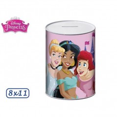 INGROSSO GIOCATTOLI SALVADANAIO GOLD 8X11 PRINCESS 8050054114620 SALVADANAI IN LATTA SALVADANAI E OROLOGI