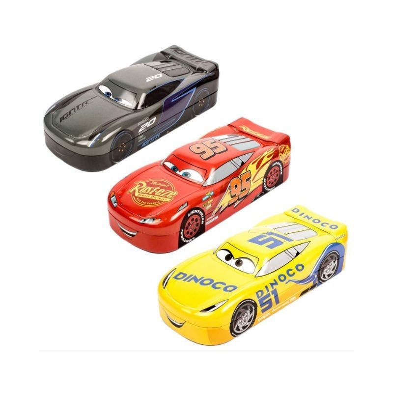 ASTUCCIO IN LATTA 3D 5,5X8,8X20,5CM CARS EAN 8712916070535 INGROSSO ASTUCCI SCUOLA