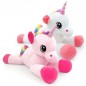 UNICORNO L.60CM 2 COL. ASS, EAN 8009549255423 INGROSSO PELUCHE MORBIDOSI