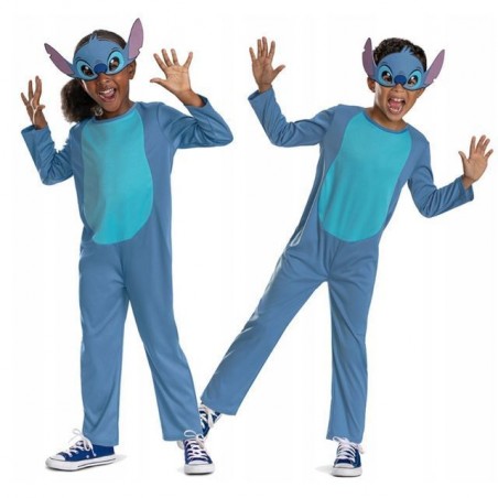 INGROSSO CARNEVALE COSTUME STITCH BASIC PLUS M 7-8 ANNI 0192995095182 ABBIGLIAMENTO CARNEVALE COSTUMI CARNEVALE BIMBI