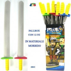 INGROSSO GIOCATTOLI SPADA GOMMA PIUMA COL. ASS. MADE IN CHINA -HS CODE:9503008100 KG. 8055742225886 INGROSSO ARMI GIOCATTOLO