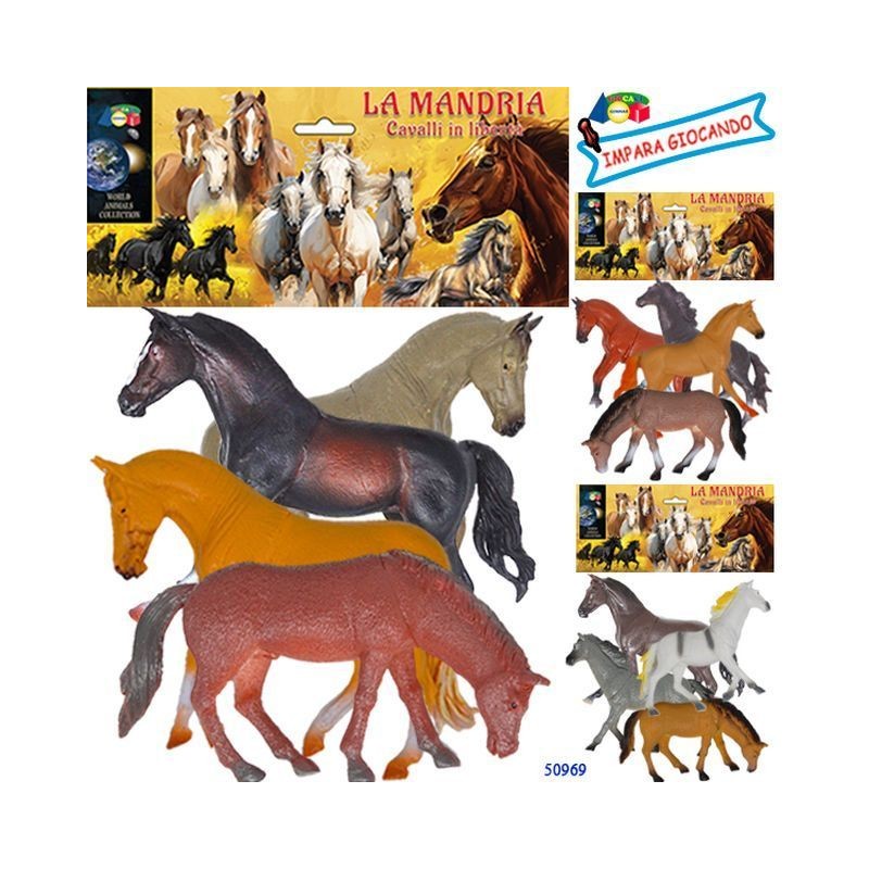 BUSTA CAVALLI LA MANDRIA ASS EAN 8055742224179 INGROSSO BUSTE ANIMALI GIOCATTOLO