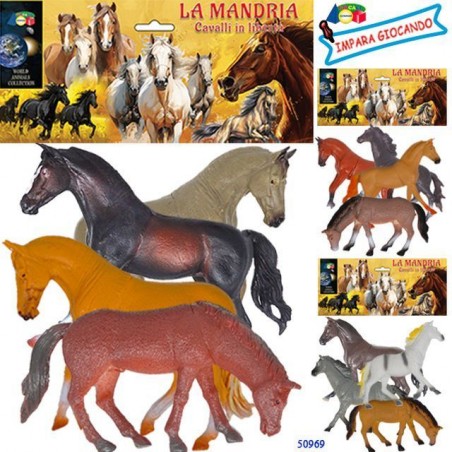 BUSTA CAVALLI LA MANDRIA ASS EAN 8055742224179 INGROSSO BUSTE ANIMALI GIOCATTOLO