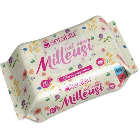 INGROSSO PROFUMERIA SALVIETTE MILLEUSI 20PZ 8053298621633 ARTICOLI IGIENE E SALUTE SALVIETTE